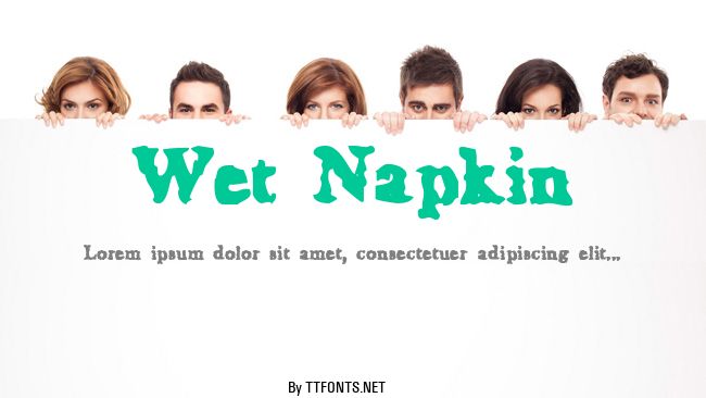 Wet Napkin example